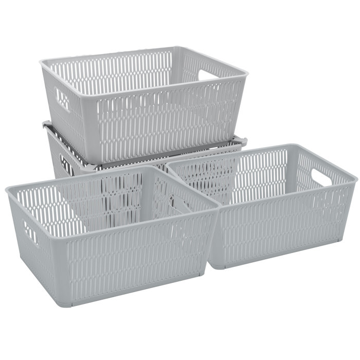 Rebrilliant Plastic Basket Set | Wayfair